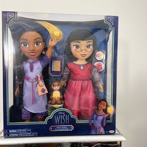 Disney Wish Asha & Dahlia 6 inch Petite Doll Gift Set